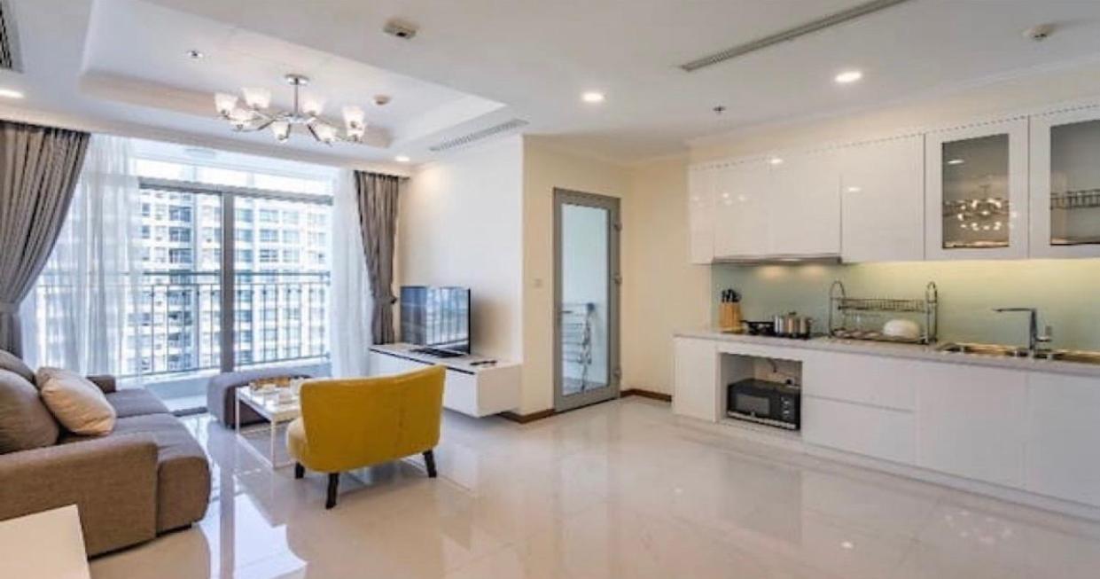 Vinhomes Central Park Apartment Landmark Can Ho Dv Ho Chi Minh-Byen Eksteriør billede